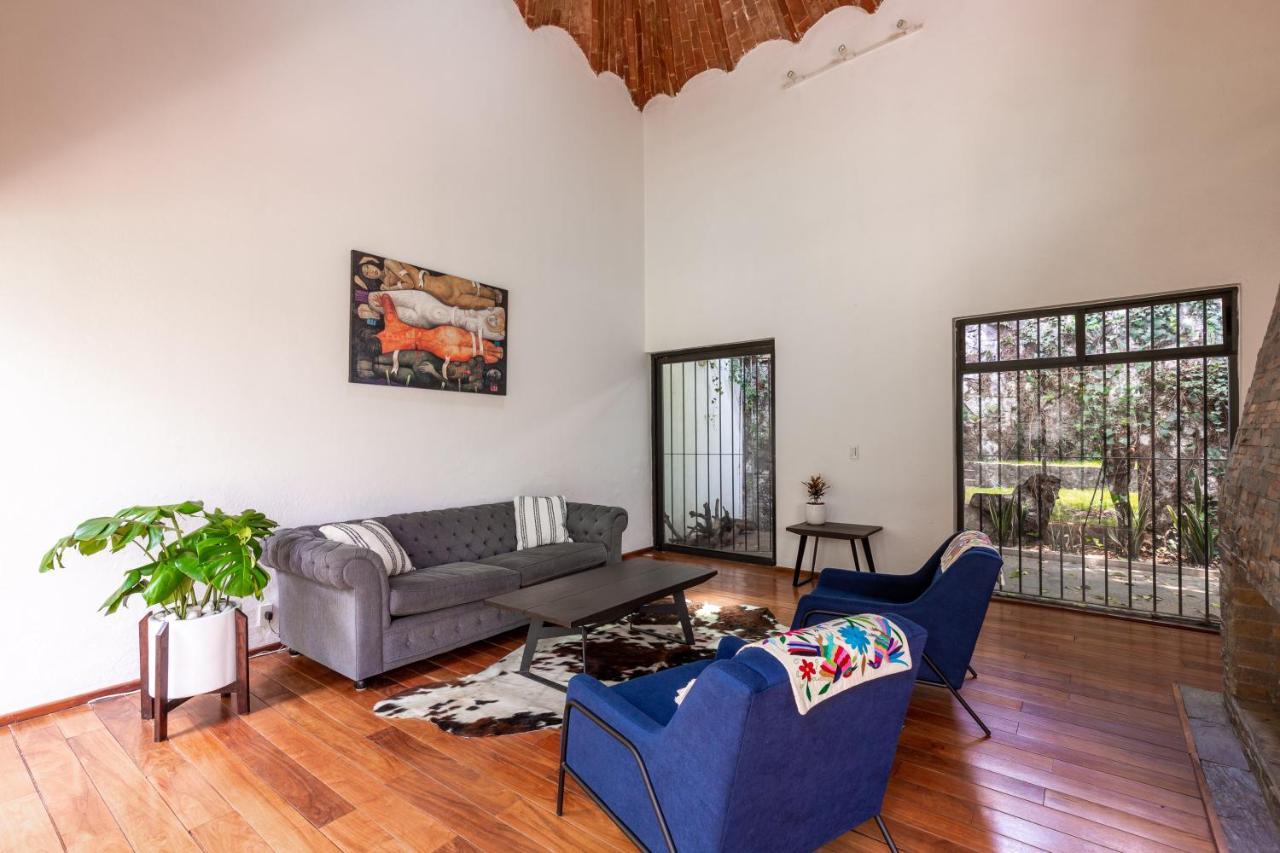 Casa Blanca In Coyoacan Мехико Экстерьер фото